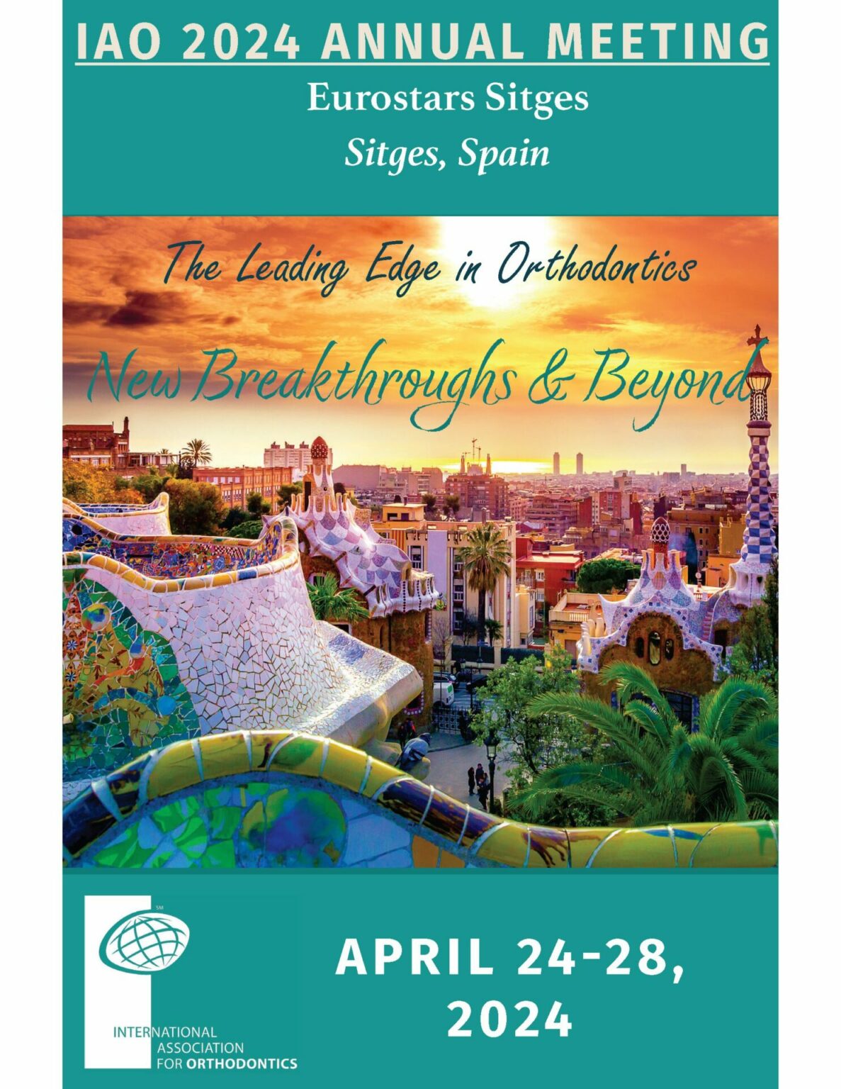 2024 IAO Annual Meeting Spain Barcelona International Orthodontic